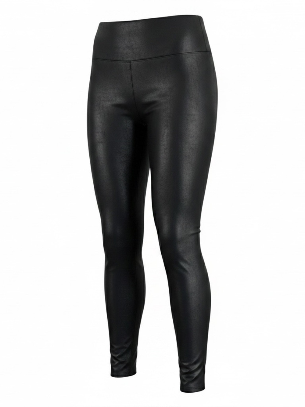 Spanx Faux Leather Leggings Black Size XL